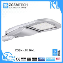120W Toughened Glass Cover IP66 LED Street Light